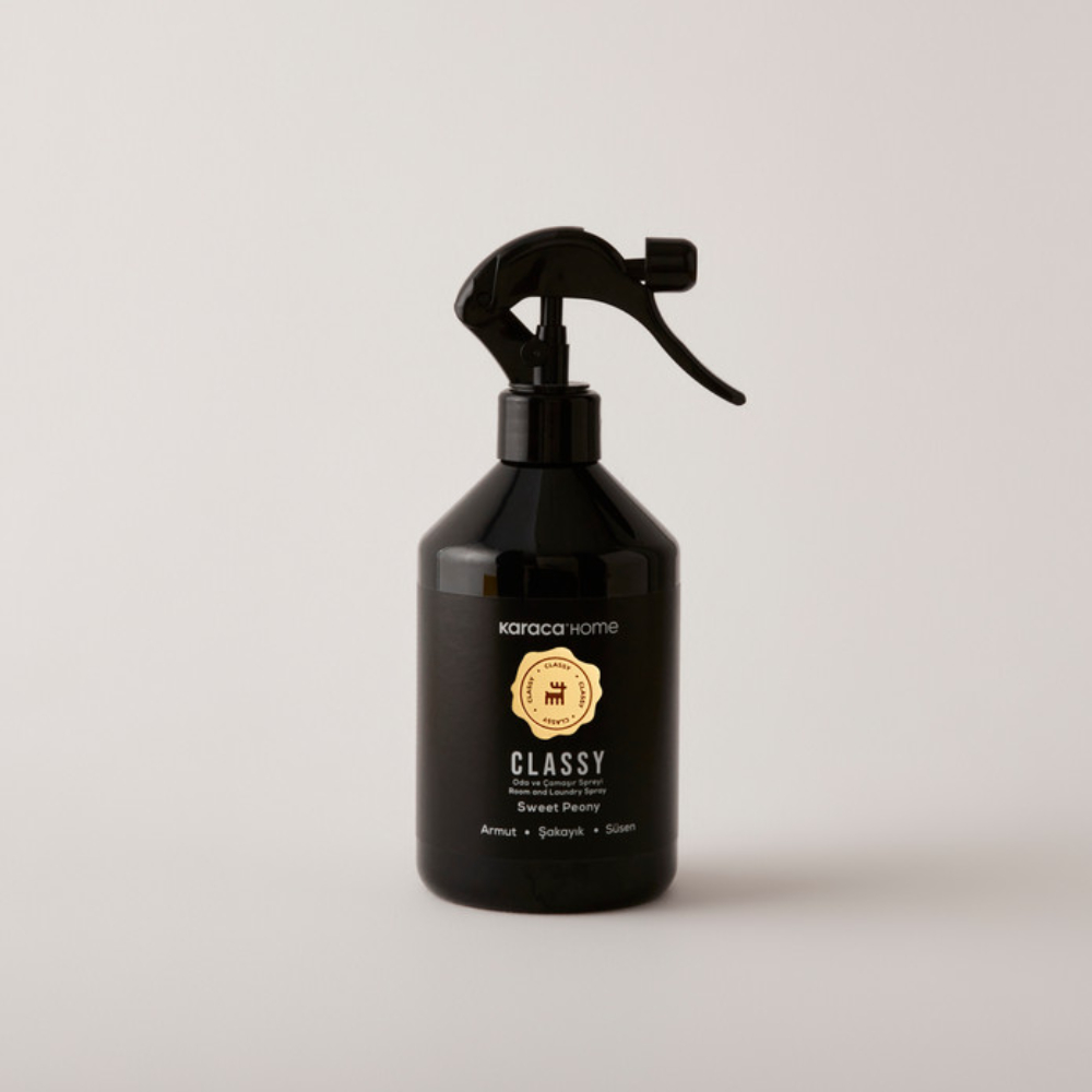 Karaca Karaca Home Classy Sweet Peony Room and Laundry Spray, 500ML | 153.09.01.7165 - Home & Kitchen - Lebanon