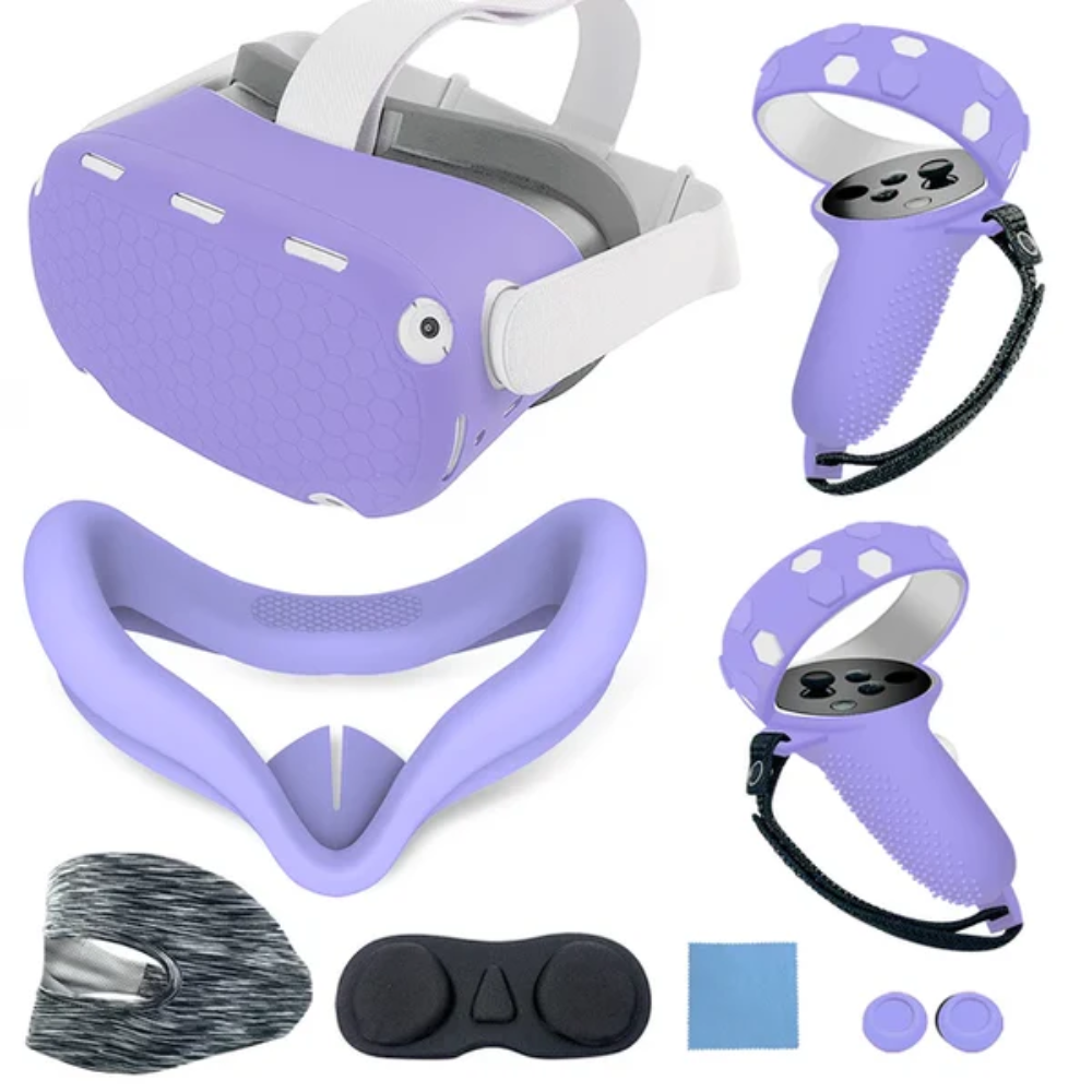 Protective Kit for Meta Quest 2 - Purple - Gaming - Lebanon