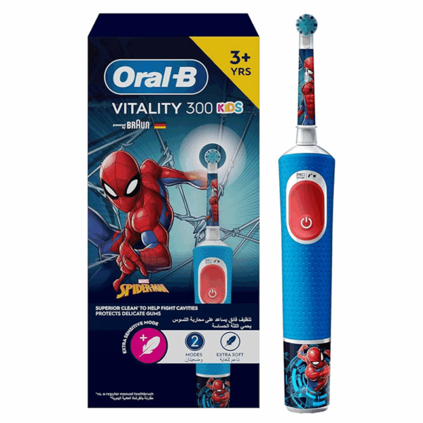 Oral-B Oral-B Kids Electric Toothbrush - Spider-Man Edition | D103.413.2K - Beauty & Personal Care - Lebanon