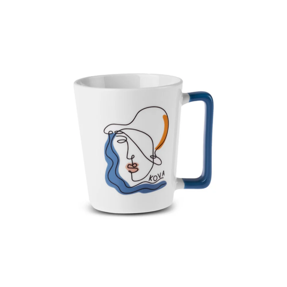 Karaca Karaca Aquarius Horoscope 340ML Mug | 153.09.01.5419 - Home & Kitchen - Lebanon
