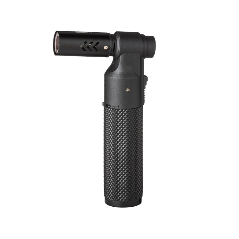 Hemingway Hemingway Honest Cigar Lighter with V-Cut, Metal Jet Flame 2-in-1 Windproof – Black | HMW-803BK - Home & Kitchen - Lebanon