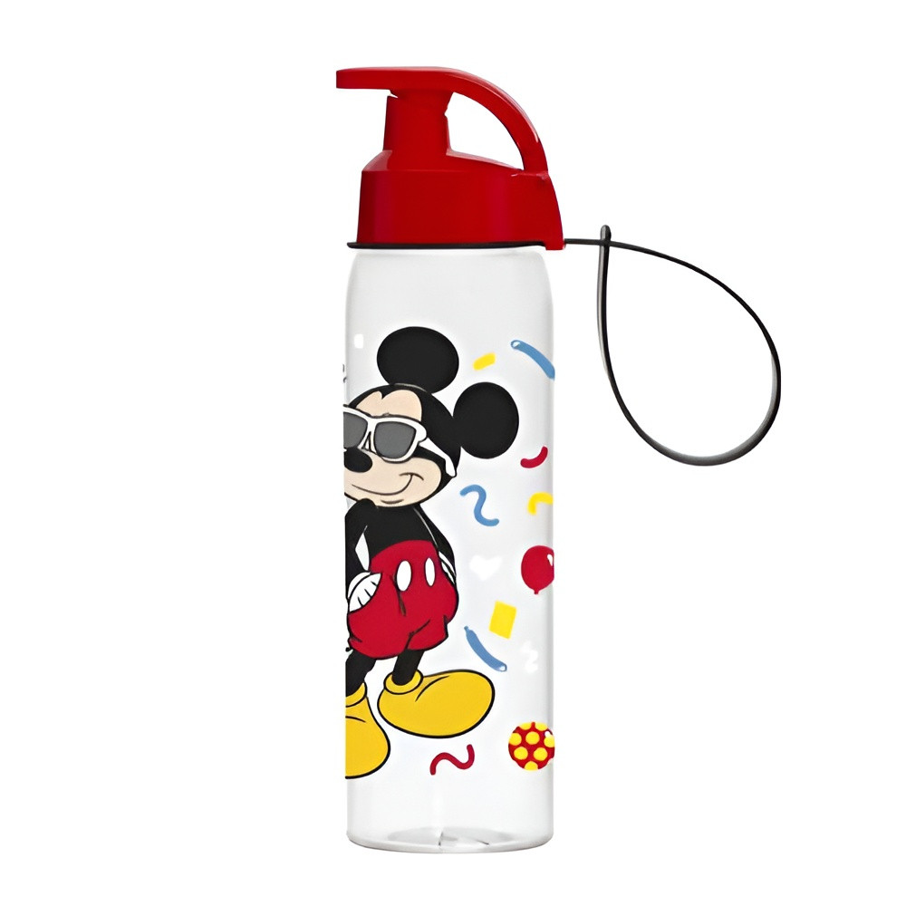Disney Mickey Mouse Kids Sports Water Bottle with Carry Strap | 161414-014
