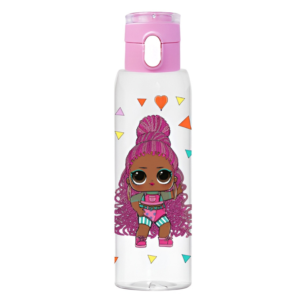 LOL Surprise Kids Water Bottle with Push Button Lid – Pink | 161418-231 - Home & Kitchen - Lebanon