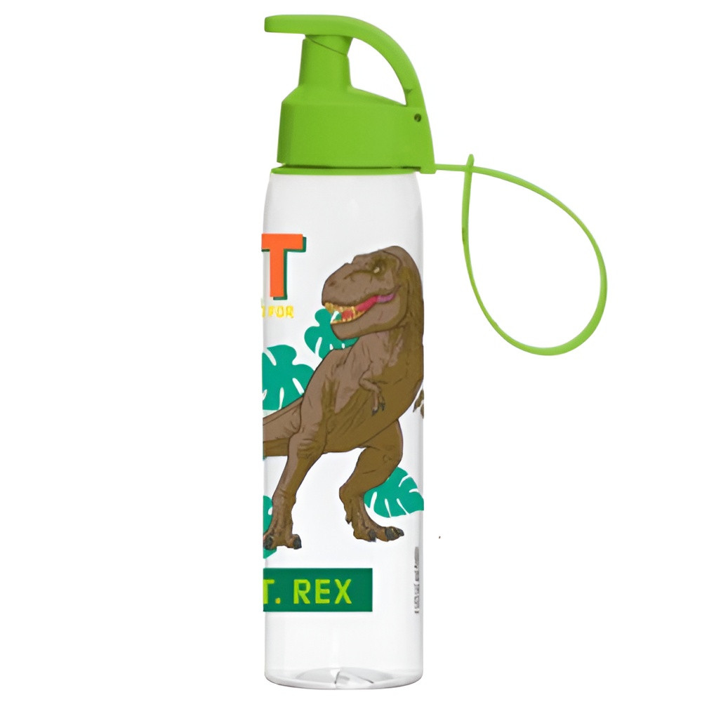 Dinosaur Kids Water Bottle with Flip Straw Lid & Carry Strap – Raptor | 161414-271A - Home & Kitchen - Lebanon