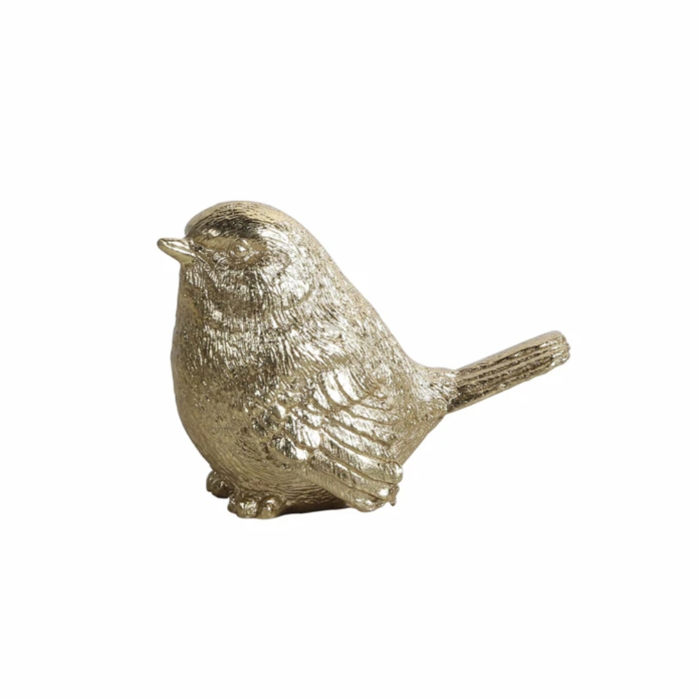 Karaca Karaca Home Birdie 6cm Gold Figurine | 153.09.01.6459 - Home & Kitchen - Lebanon