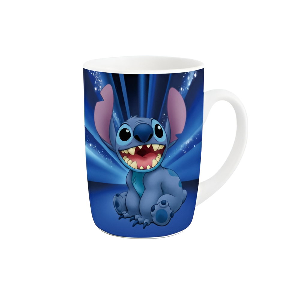 Cute Smiling Cartoon Angel Ceramic Mug Kids Coffee & Milk Cup | ZH257-1 - Home & Kitchen - Lebanon