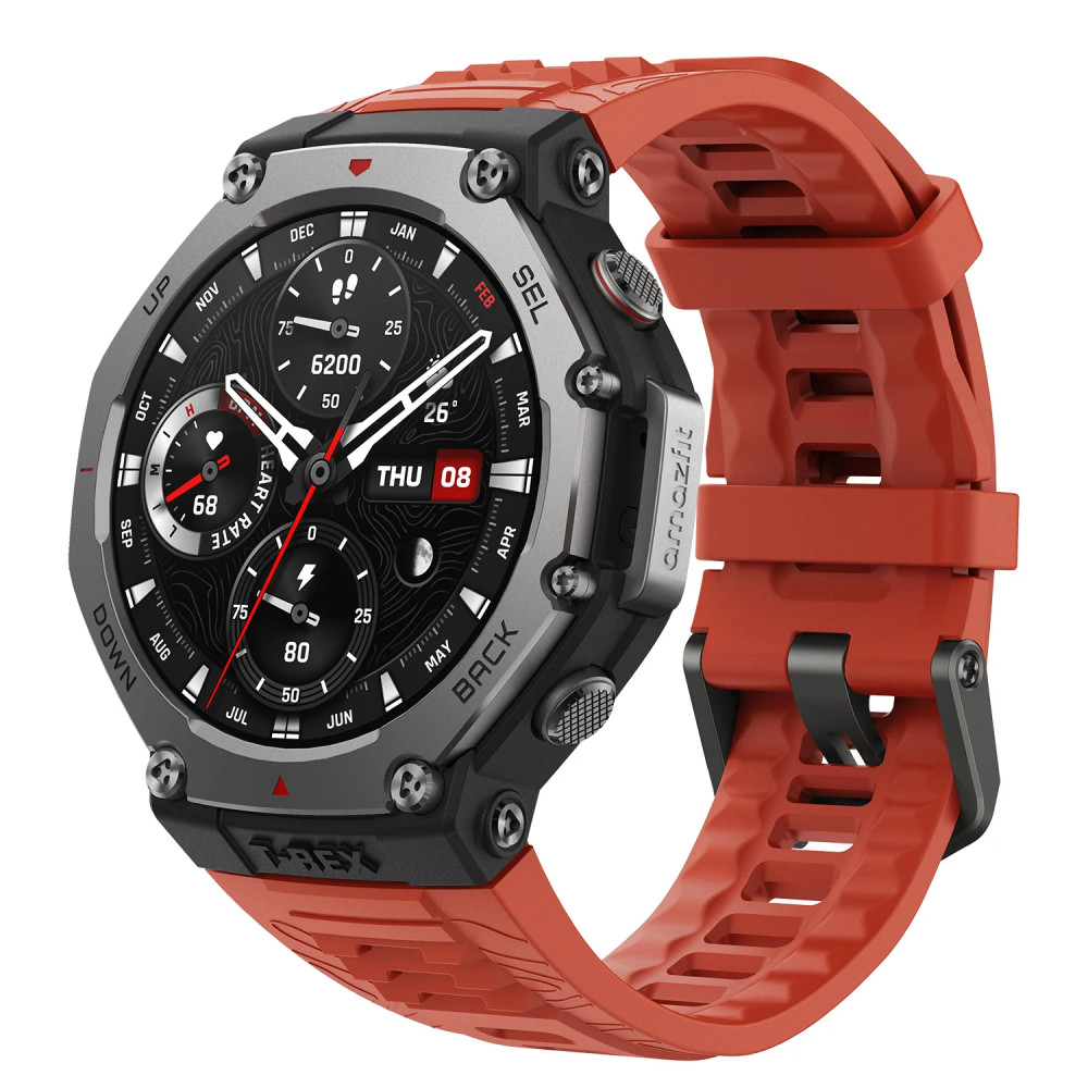 Amazfit Amazfit T-Rex 3 Smartwatch - Lava | A232-LV - Phones & Wearables - Lebanon
