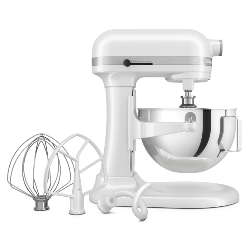 KitchenAid KitchenAid 5.2L Bowl-Lift Stand Mixer - White | 5KSM55SXEWH - Home & Kitchen - Lebanon
