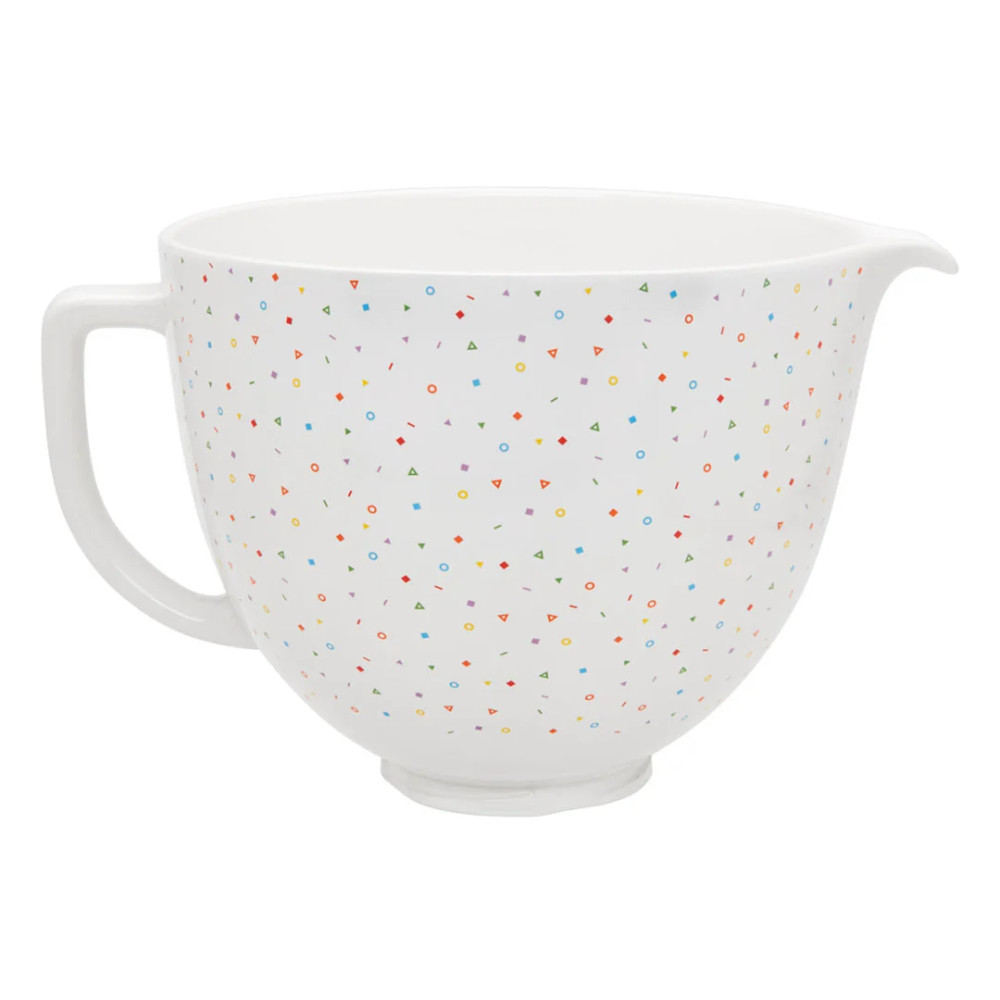 KitchenAid 4.7L Ceramic Bowl - Confetti Sprinkle | 5KSM2CB5PCS