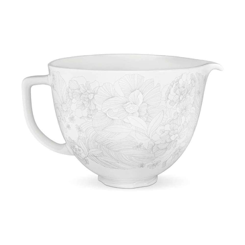 KitchenAid KitchenAid 4.8L Ceramic Bowl - Whispering Floral | 5KSM2CB5PWF - Home & Kitchen - Lebanon