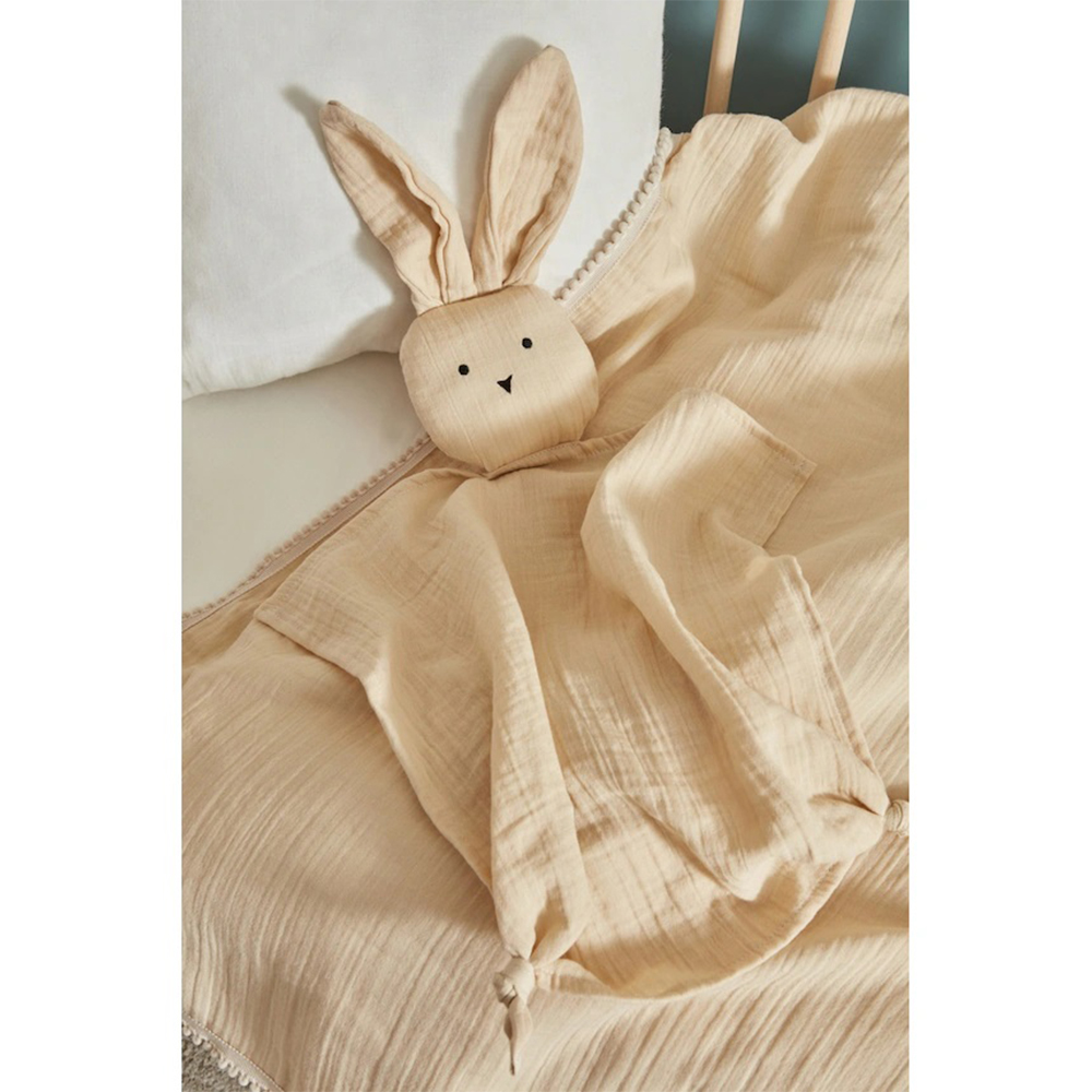 Karaca Karaca Home Baby Little Bunny Muslin Playmate Set | 200.22.12.0084 - Home & Kitchen - Lebanon