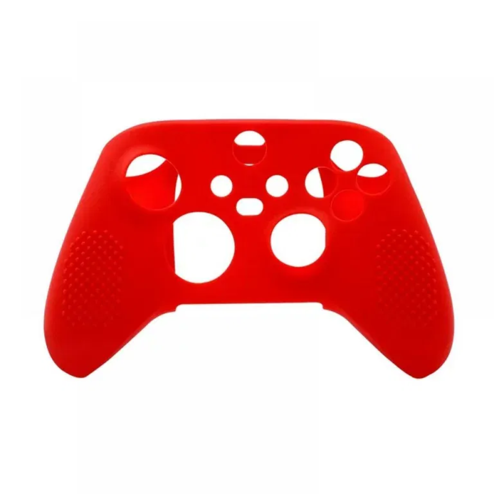 Silicone Anti-Slip Cover with two Thumb Grips For Xbox Series X|S Controllers - Red - Gaming - Lebanon
