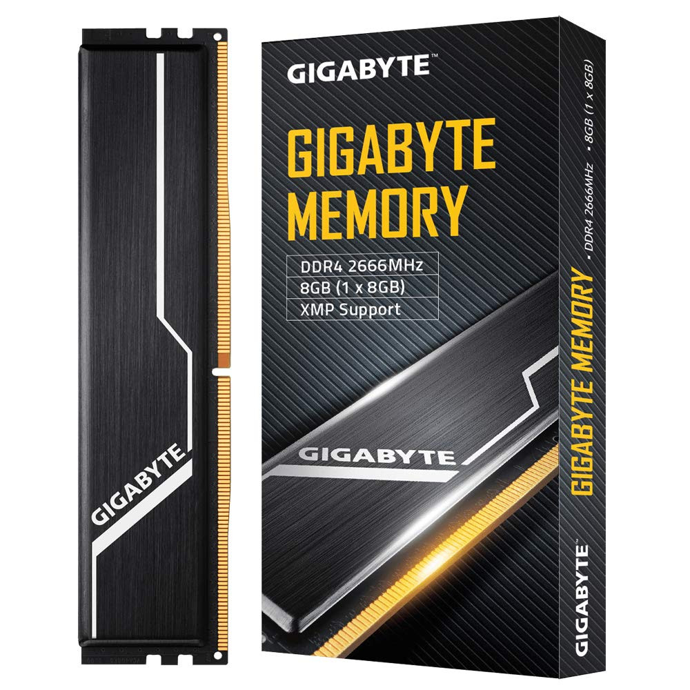 Gigabyte GIGABYTE Ultra Durable RAM 8GB (1x8GB) 2666MHz Memory | GP-GR26C16S8K1HU408 - Computers & Tech - Lebanon