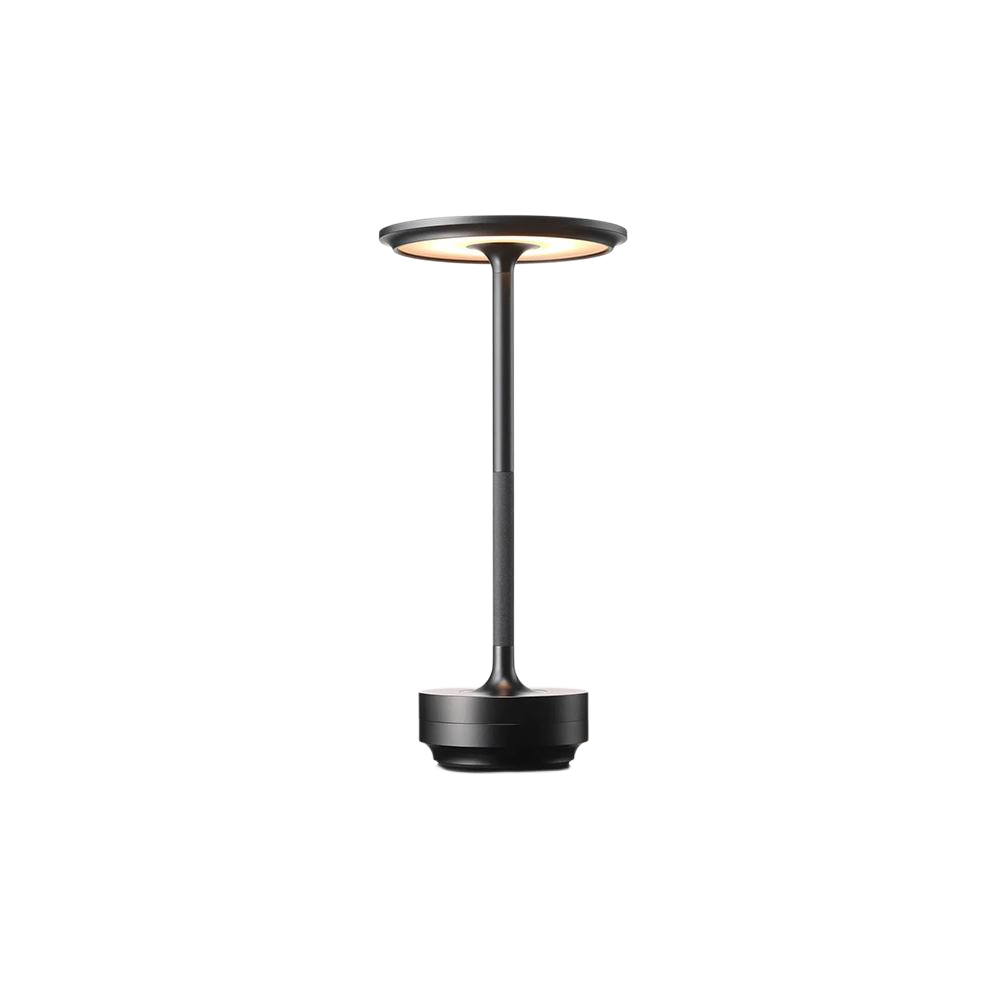 SK SK Premium Black LED Table Lamp 28 cm - Elegant Ambient Illumination | SK195148 - Home & Kitchen - Lebanon