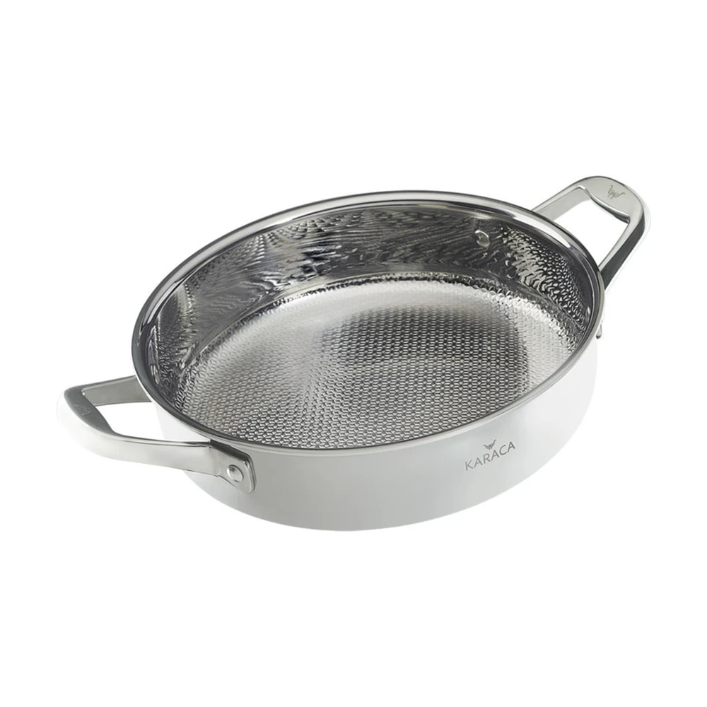 Karaca 3Ply Powersteel 316+ Steel Induction Base 30cm 4.9L Rice and Karniyarik Casserole | 153.03.08.0558