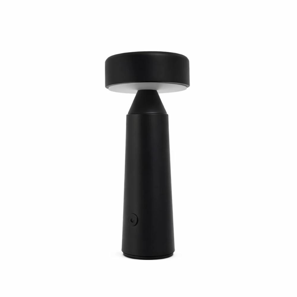 SK SK Portable Touch LED Table Lamp - 22 cm, 3 Adjustable Brightness, Black Metal | SK1951422 - Home & Kitchen - Lebanon