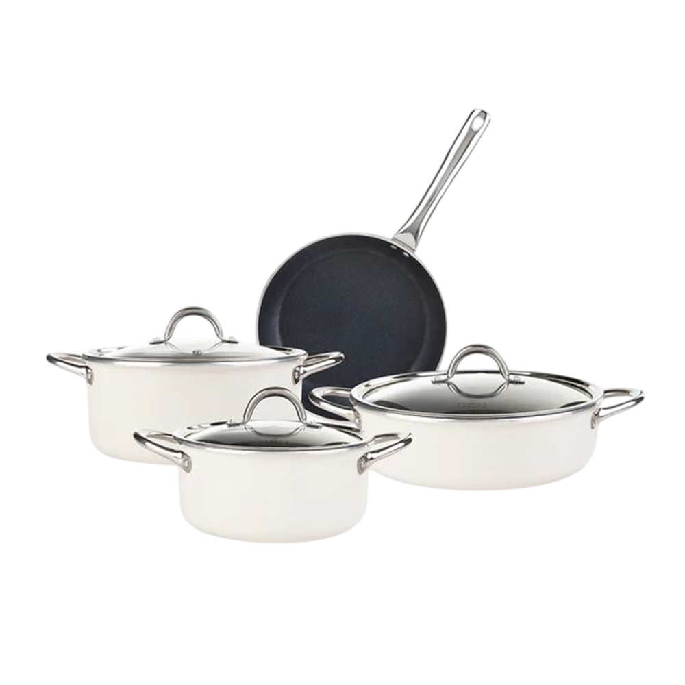 Karaca Karaca Bio Diamond 7-Piece Basic Cookware Set | 153.03.08.1074 - Home & Kitchen - Lebanon