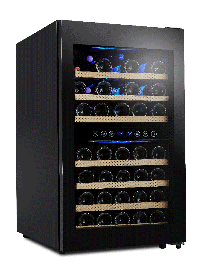 Campomatic Campomatic Wine Cooler Dual Zones 45 Bottles | WC45DZ - Home & Kitchen - Lebanon