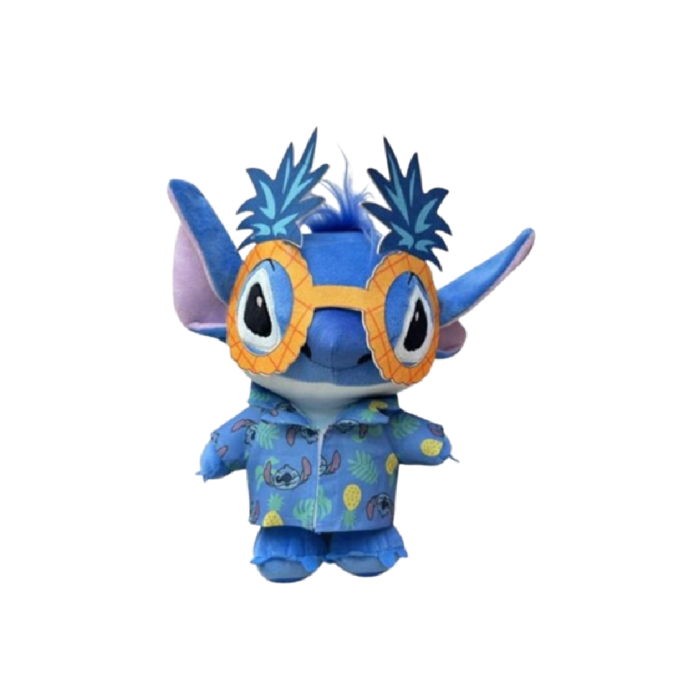 Stitch Plush Toy with Pineapple Glasses – 30cm | AL1674 - Toys & Games - Lebanon