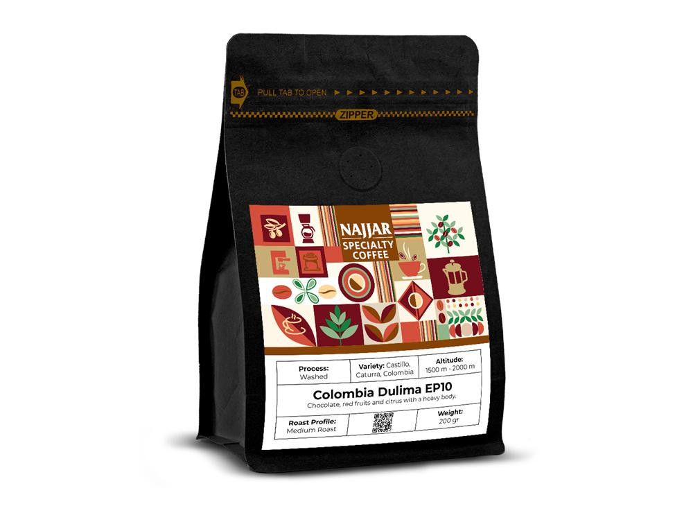 Najjar Colombia Dulima EP10 Specialty Coffee Beans - Home & Kitchen - Lebanon