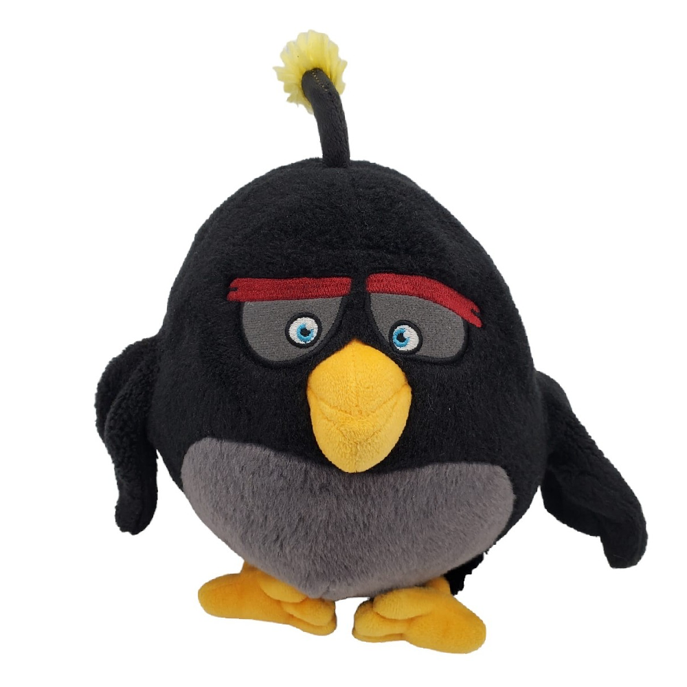 Angry Birds Black Plush Toy – Bomb Bird | ALHNR272 - Toys & Games - Lebanon