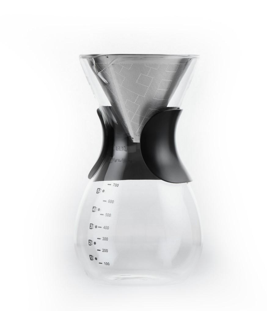 Gefu GEFU Butio Coffee Maker with Filter - Stainless Steel, 800 ml - Home & Kitchen - Lebanon