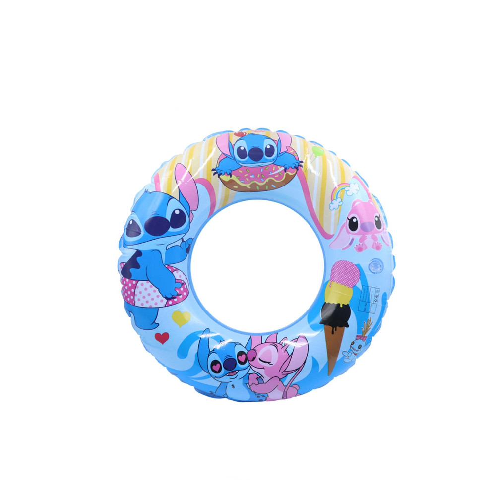 Stitch Inflatable Swim Ring - Kids Pool Float Tube | 583-10 - Sports & Outdoors - Lebanon