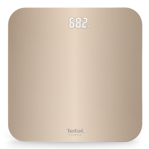 Tefal Tefal Classic Dune Metal Digital Bathroom Scale - Silver | PP1900V0 - Phones & Wearables - Lebanon
