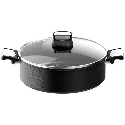 Tefal Tefal UnlimitedON Shallowpot 28 cm + Lid | G2597283 - Home & Kitchen - Lebanon