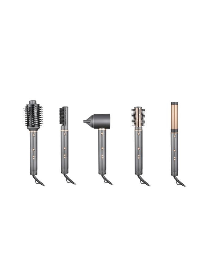 Campomatic Campomatic Professional Multi Styler 5-in-1 — Hair Styling Set | MS12B - Beauty & Personal Care - Lebanon