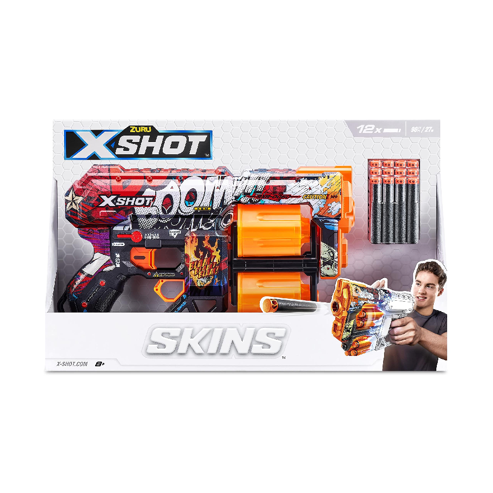 XShot XShot Skins Orbits Dart Blaster – 12 Darts | 36517 - Toys & Games - Lebanon