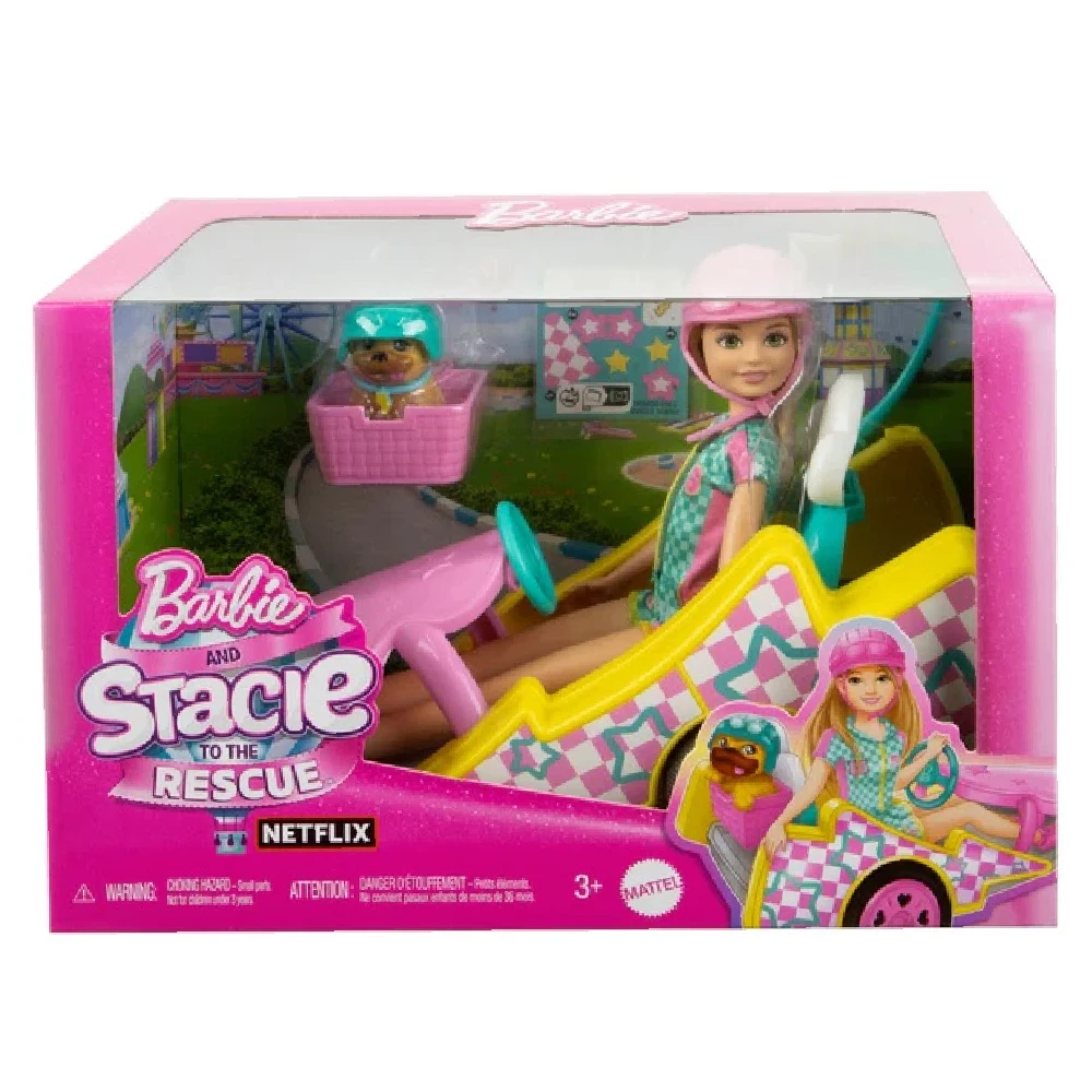 Barbie and Stacie to the Rescue Vehicle Playset | HRM08
