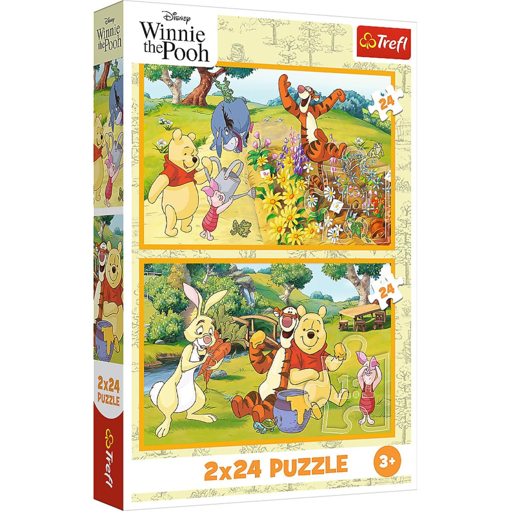 Trefl Trefl Puzzle 2-in-1 Disney Winnie The Pooh - 2x24 pcs | 34436 - Toys & Games - Lebanon