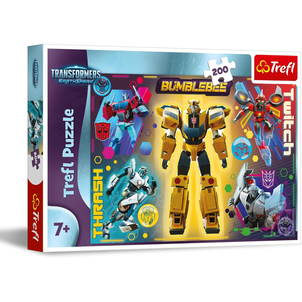 Trefl Trefl Puzzle Transformers EarthSpark - 200 pcs | 13300 - Toys & Games - Lebanon