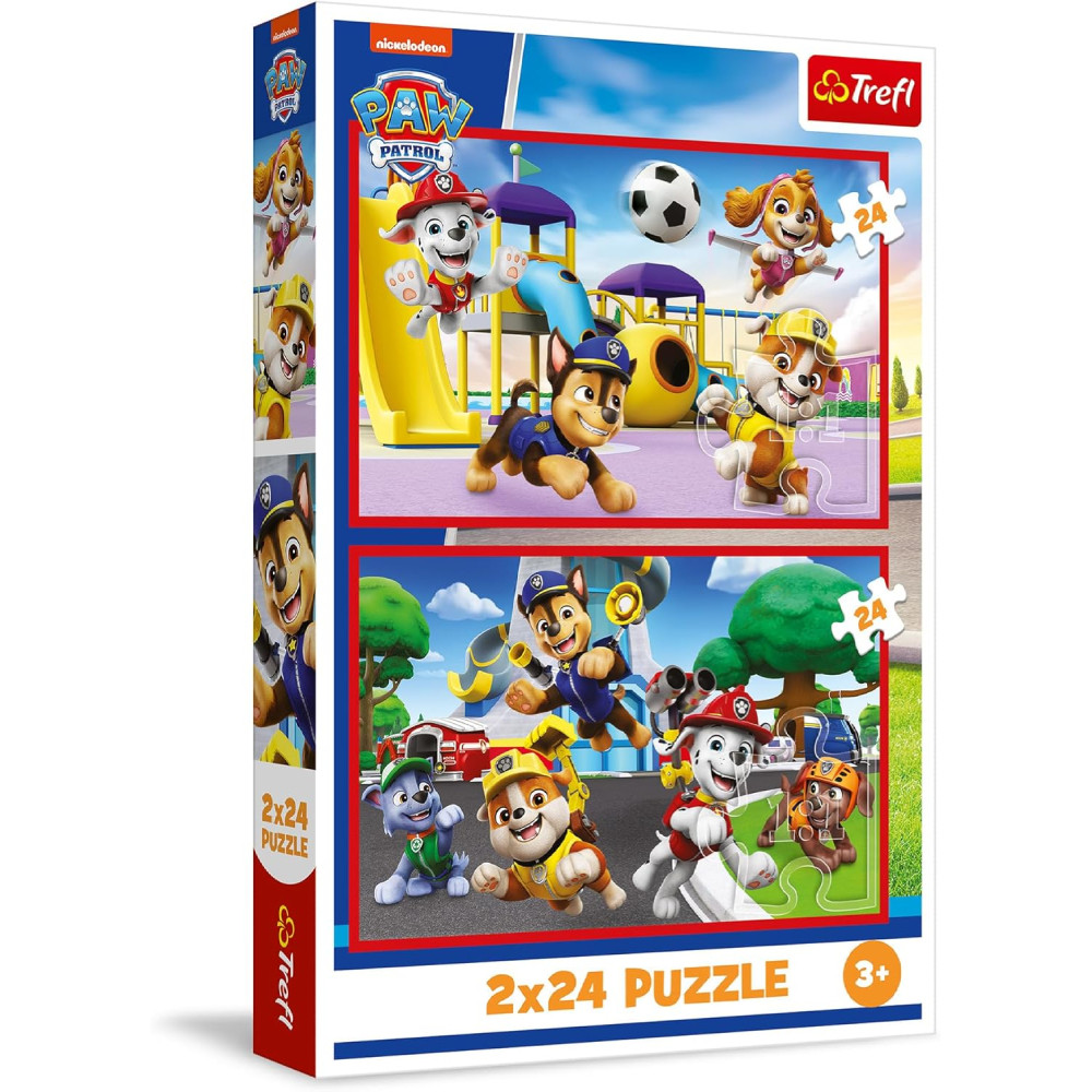 Trefl Trefl Puzzle 2-in-1 Paw Patrol - 2x24 pcs | 34434 - Toys & Games - Lebanon