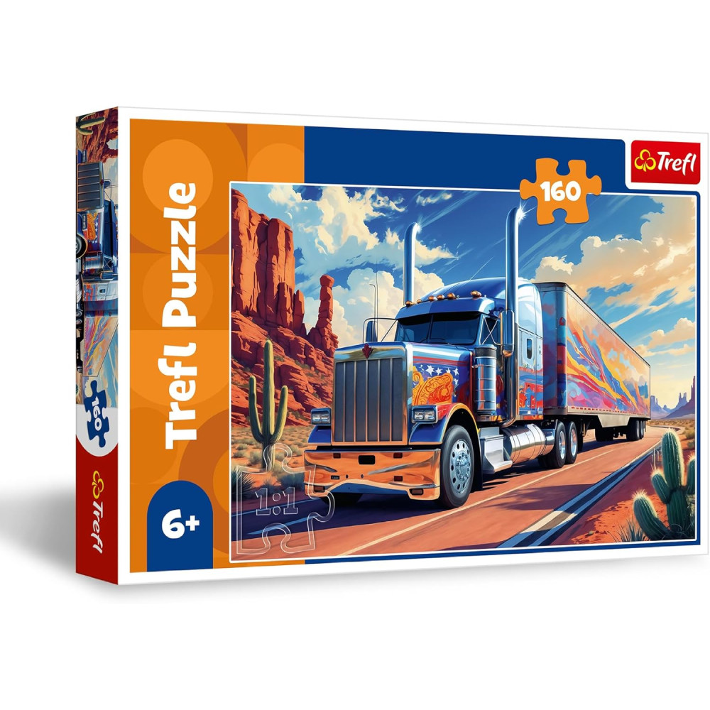 Trefl Trefl Puzzle Amerikanischer Truck - 160 pcs | 15413 - Toys & Games - Lebanon