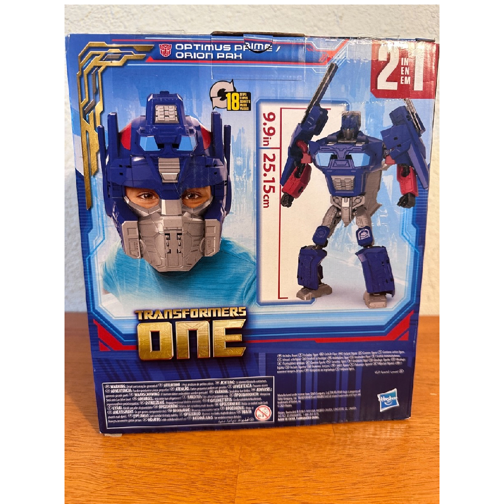 Transformers Transformers ONE Optimus Prime / Orion Pax 2-in-1 Mask & Figure | F2115 - Toys & Games - Lebanon