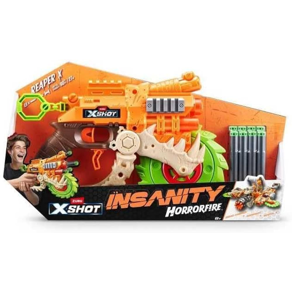 XShot XShot Insanity Horrorfire Reaper X Dart Blaster | 36730 - Toys & Games - Lebanon