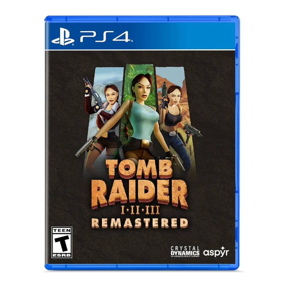 PlayStation PS4 Tomb Raider I–III Remastered Starring Lara Croft - PlayStation 4 - Gaming - Lebanon