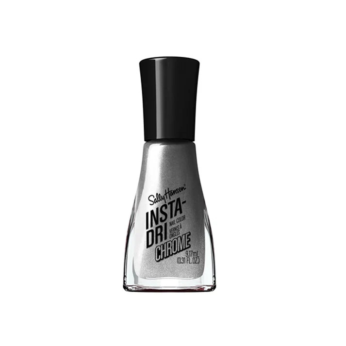 Sally Hansen Sally Hansen Insta-Dri Nail Color Chrome 126 Steel the Show | 292104 - Beauty & Personal Care - Lebanon