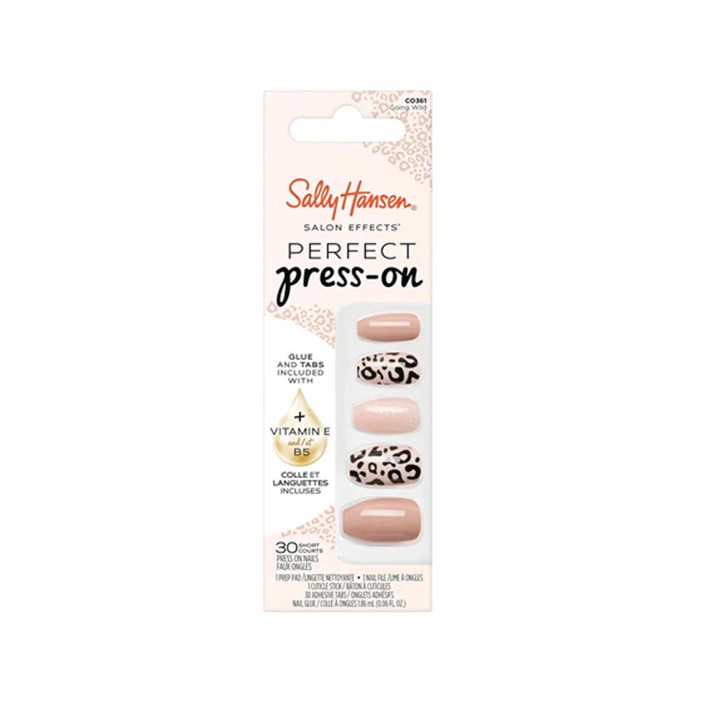Sally Hansen Sally Hansen Press-On Nails - Going Wild | 289542 - Beauty & Personal Care - Lebanon