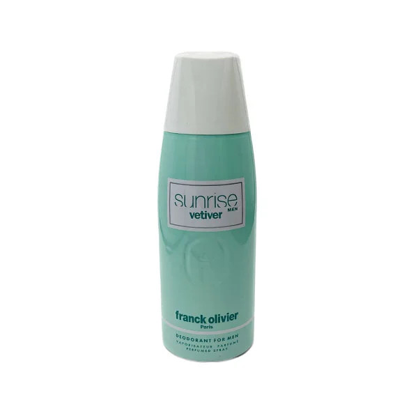 Franck Olivier Franck Olivier Sun Rise Vetiver Men’s Deodorant 250 ml | 263629 - Beauty & Personal Care - Lebanon