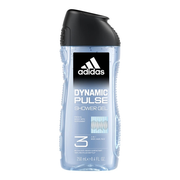 Adidas Adidas New 3-in-1 Dynamic Pulse Shower Gel 250 ml - Men | 269290 - Beauty & Personal Care - Lebanon