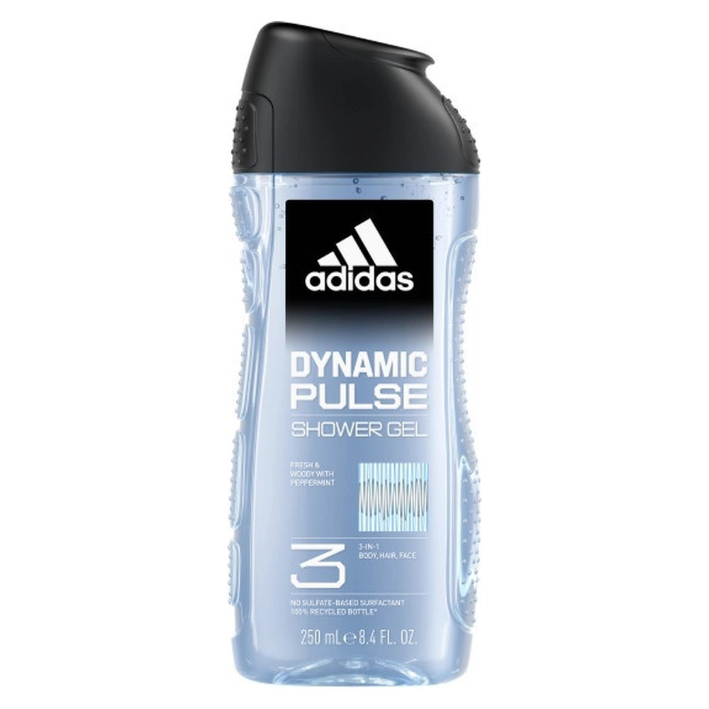 Adidas Adidas New 3-in-1 Dynamic Pulse Shower Gel 250 ml - Men | 269290 - Beauty & Personal Care - Lebanon