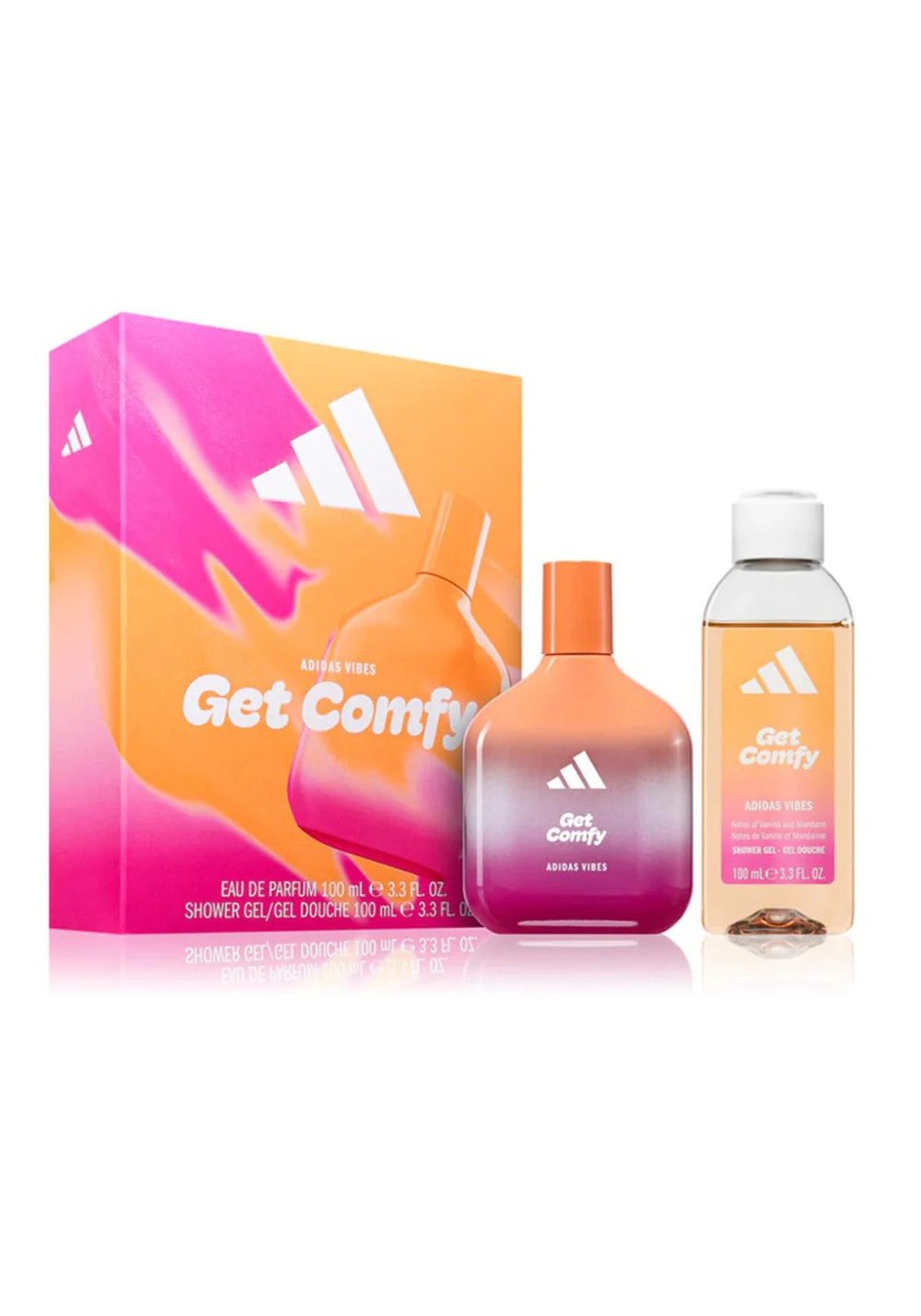 Adidas Adidas Vibes Get Comfy Eau de Parfum 100 ml + Shower Gel 100 ml Gift Set - Men | 294354 - Beauty & Personal Care - Lebanon