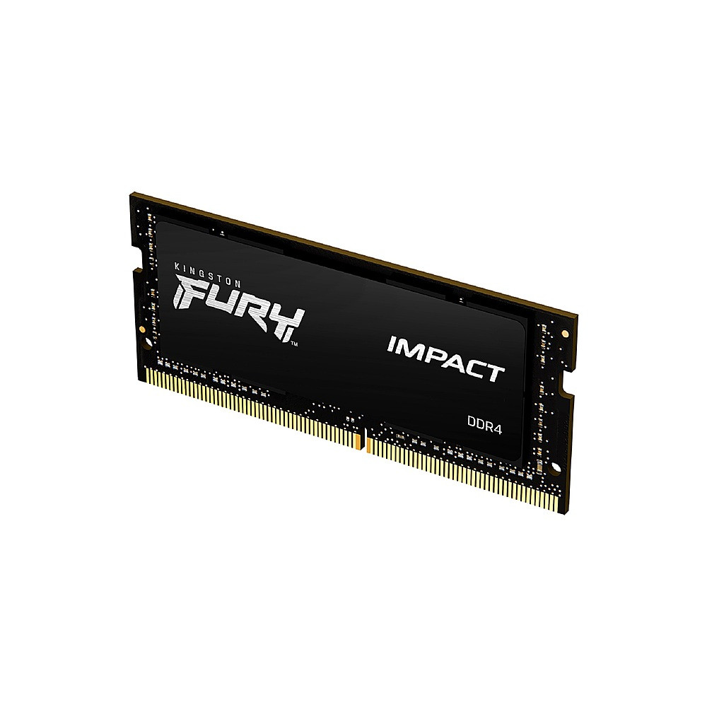 Kingston Kingston - 16GB 3200MHz DDR4 CL20 SODIMM 1Gx8 FURY Impact Laptop Memory | KF432S20IB1/16 - Computers & Tech - Lebanon