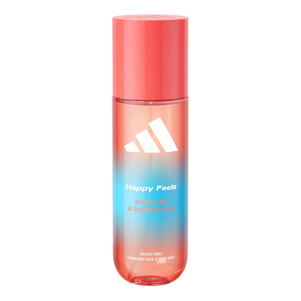 Adidas Adidas Vibes Hair & Body Mist Happy Feels 236 ml - Unisex | 294348 - Beauty & Personal Care - Lebanon