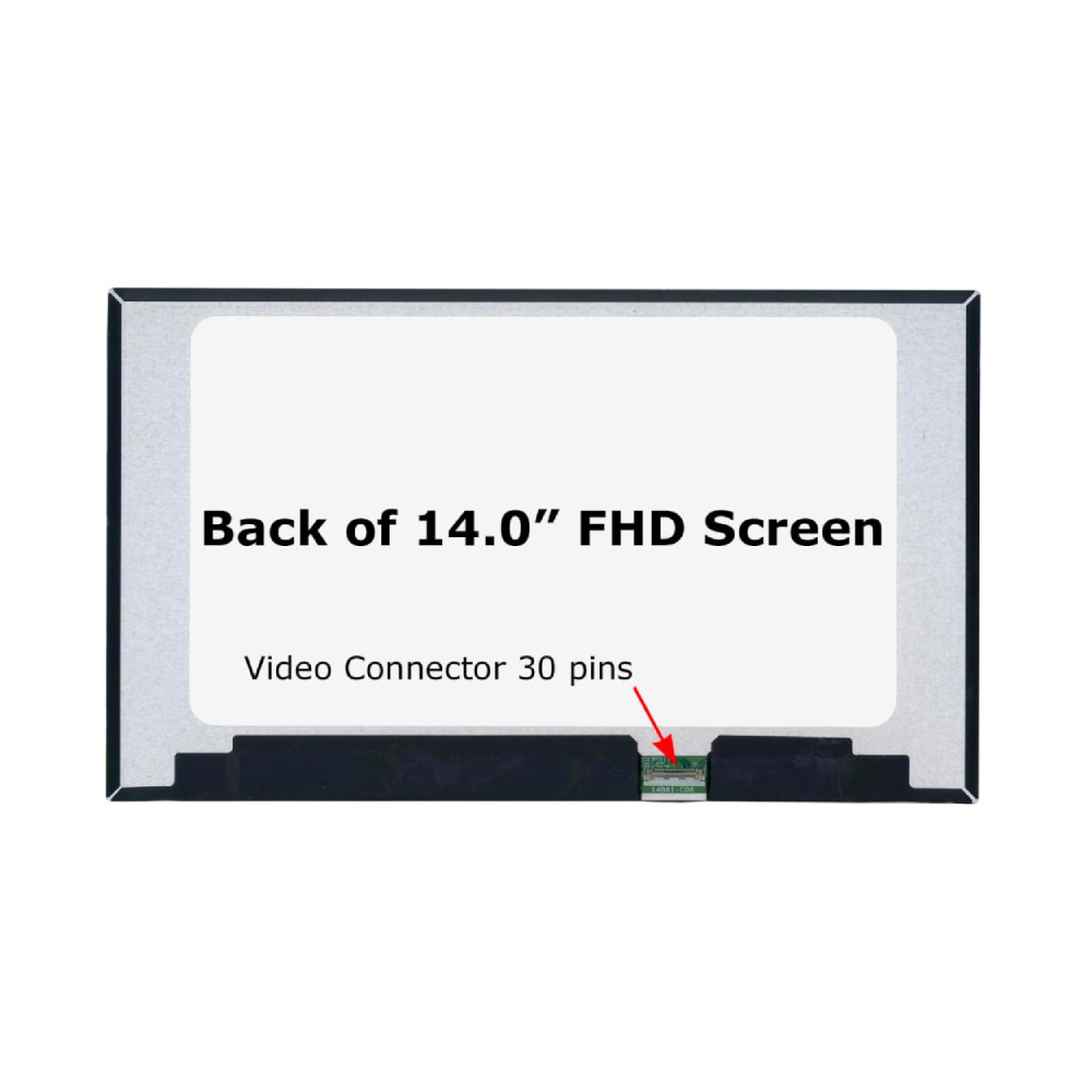 Laptop Parts & Accessories Laptop LCD Screen Panel Replacement 14.0" FHD 1920×1080 IPS LED | LQ140M1JW62 - Computers & Tech - Lebanon