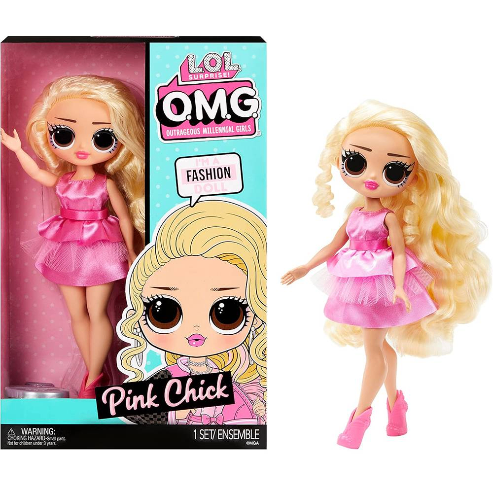 undefined L.O.L. Surprise! O.M.G. Pink Chick Fashion Doll | 987673 - Toys & Games - Lebanon
