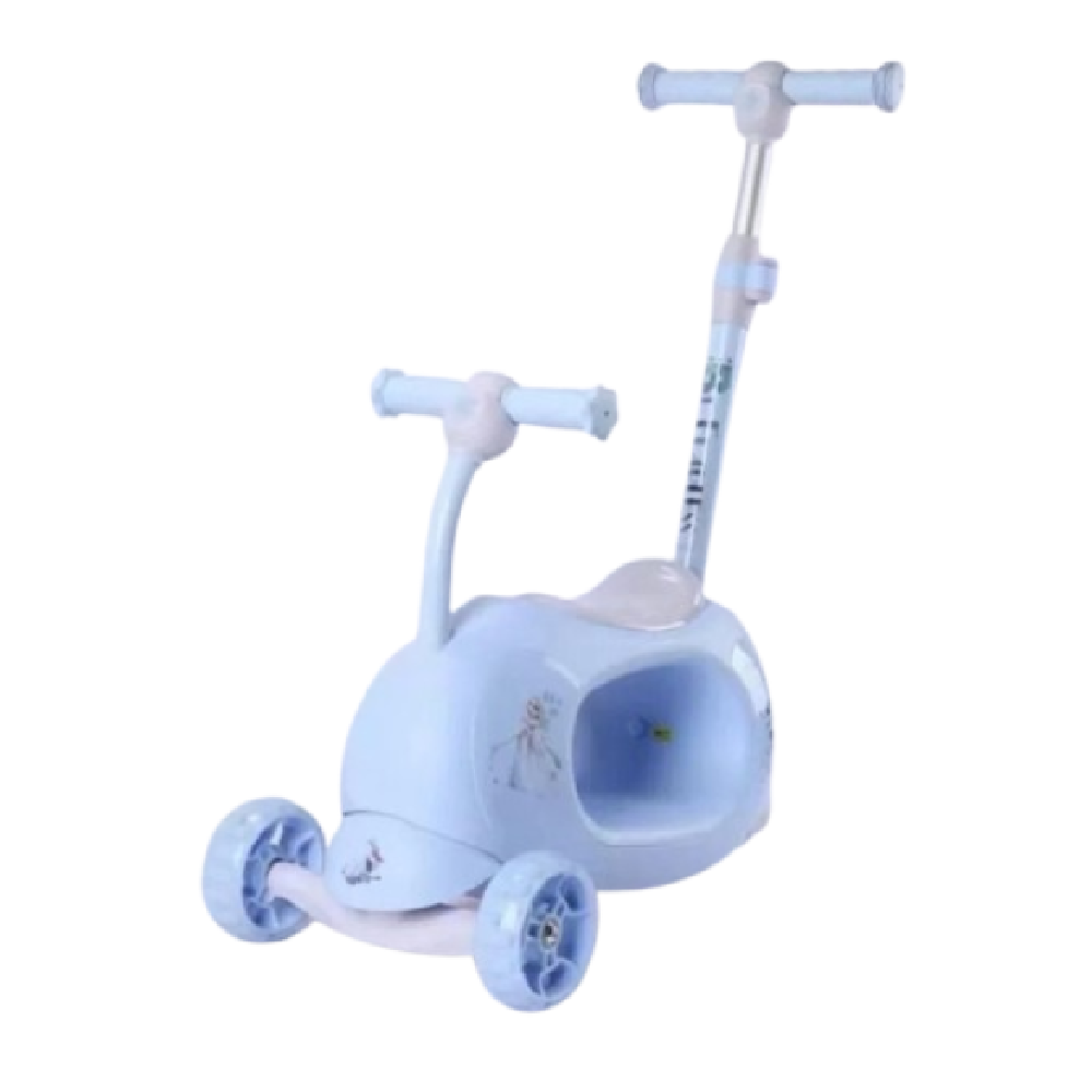Disney Kids Ride-On Scooter with Storage Compartment – Blue | DCA21519-Q